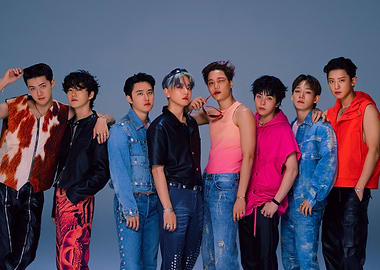 EXO Members in Stylish Outfits
