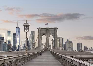 NYC Brooklyn Bridge Sunrise