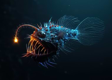 Anglerfish with Lure