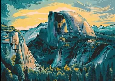 Yosemite National Park Landscape Perfect Gift