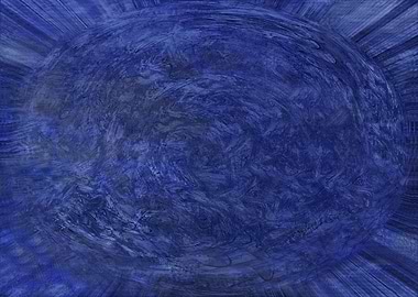 Abstract Blue Swirls 2SQ