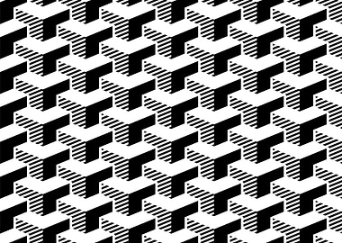 Isometric Geometric Pattern