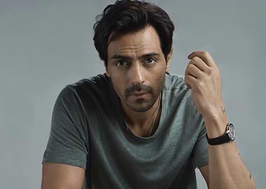 Arjun Rampal in a Grey T-shirt