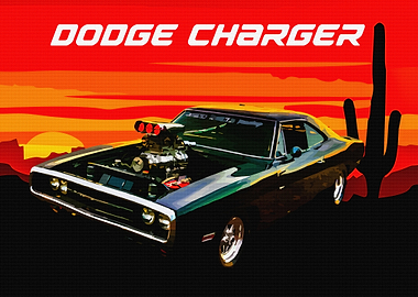 Dodge Charger with Supercharger