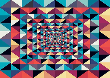 Geometric Fractal Pattern