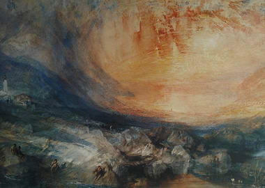 Stormy Seas with Lighthouse