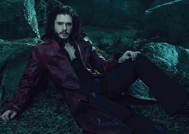 Kit Harington in a dark fantasy setting