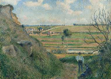 Impressionist Landscape with Figures