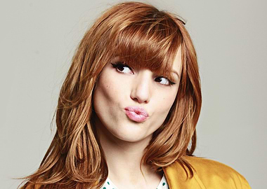 Bella Thorne Pouting
