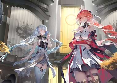 Wuthering Waves Changli and Jinhsi