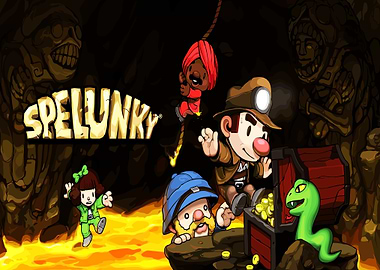 Spelunky Game Art