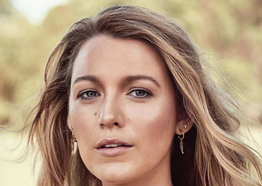 Blake Lively Close-Up Portrait