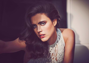 Fashion Portrait of a Margaret Qualley
