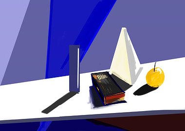 Bible and apple