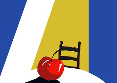 Single Cherry and Chair