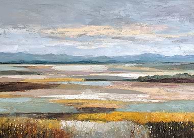 Abstract Landscape Painting