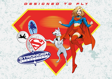 Supergirl and Krypto: Designed to Fly