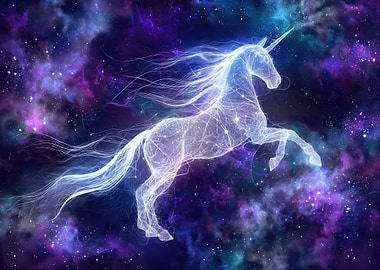 Cosmic Unicorn in Nebula