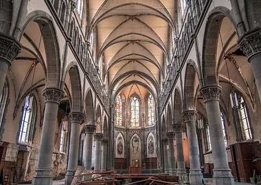 Abandoned Church Interior