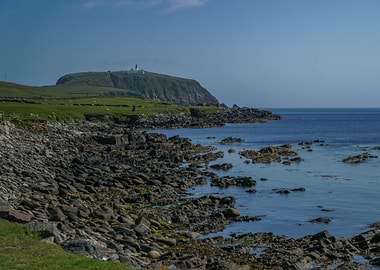 Coastal Lighthouse Landscape Photography Print