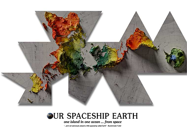 Our Spaceship Earth Map