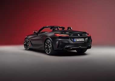 Matte Black BMW Z4 Roadster