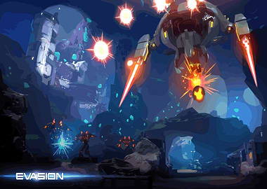 Evasion Game Art