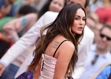 Megan Fox with a tattoo