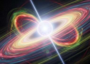 Pulsar with Colorful Accretion Disk