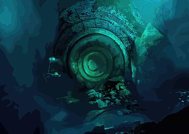 Underwater Ancient Structure Exploration