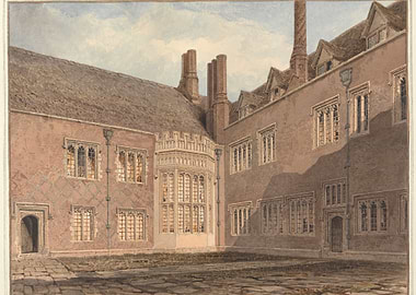 Courtyard of an old building