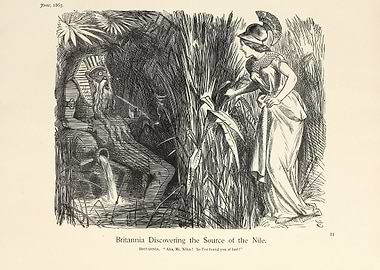 Britannia Discovering the Source of the Nile