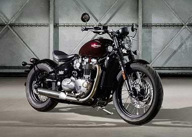 Triumph Bobber Motorcycle