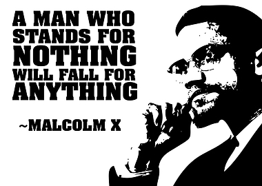 Malcolm X Quote Art