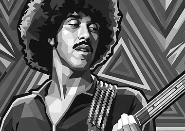 Phil Lynott Pop Art
