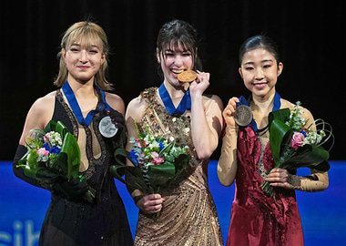 Alysa liu Figure Skaters on Podium