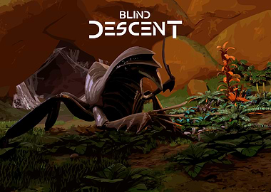 Blind Descent Game Art