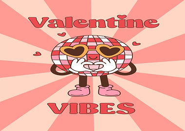 Valentine Disco Ball Vibes