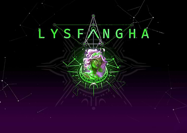 Lysfangha character with geometric symbols