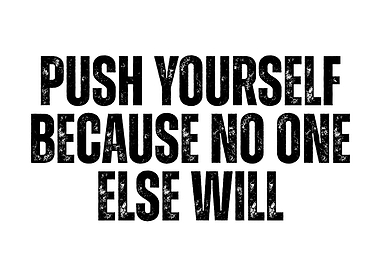 Motivational Quote Text Art