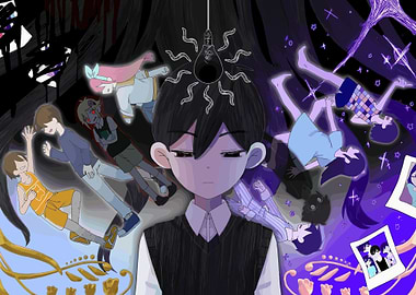 Omori Characters in Dreamlike State