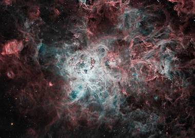 Tarantula Nebula Cosmic Cloud