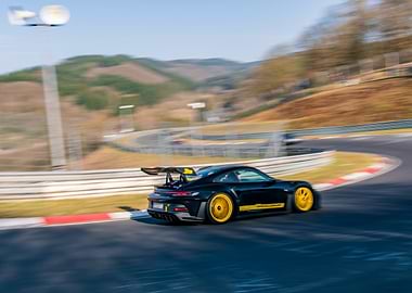 Porsche GT3 RS on The Nürburgring