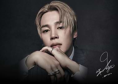 Jimin of BTS in a Suit
