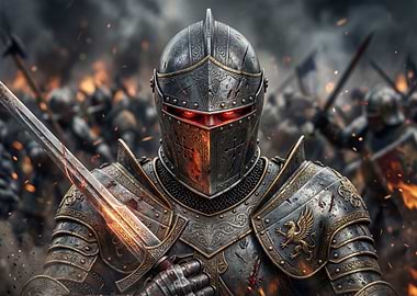 Knight in Battle