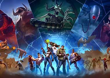 Serious Sam Shatterverse Game Art