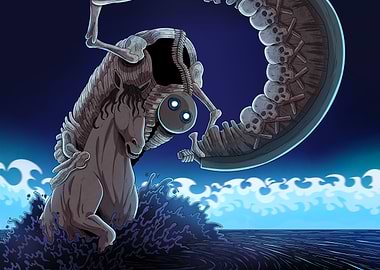 Skeleton Rider that lives with the dead