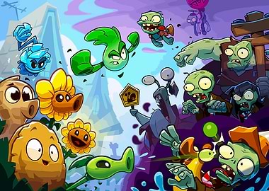 Plants vs Zombies Battle