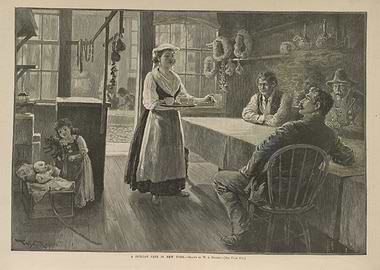 Sicilian Cafe in New York