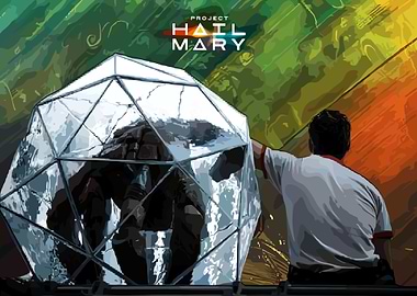 Project Hail Mary Creature in Dome